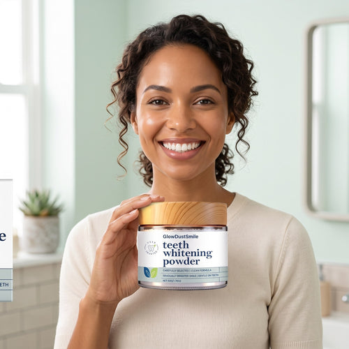 Teeth Whitening Powder Soothes Sensitive Gums Improve Halitosis Lasting Freshness Breath Reduce Yellow Stains Care Tooth Powders